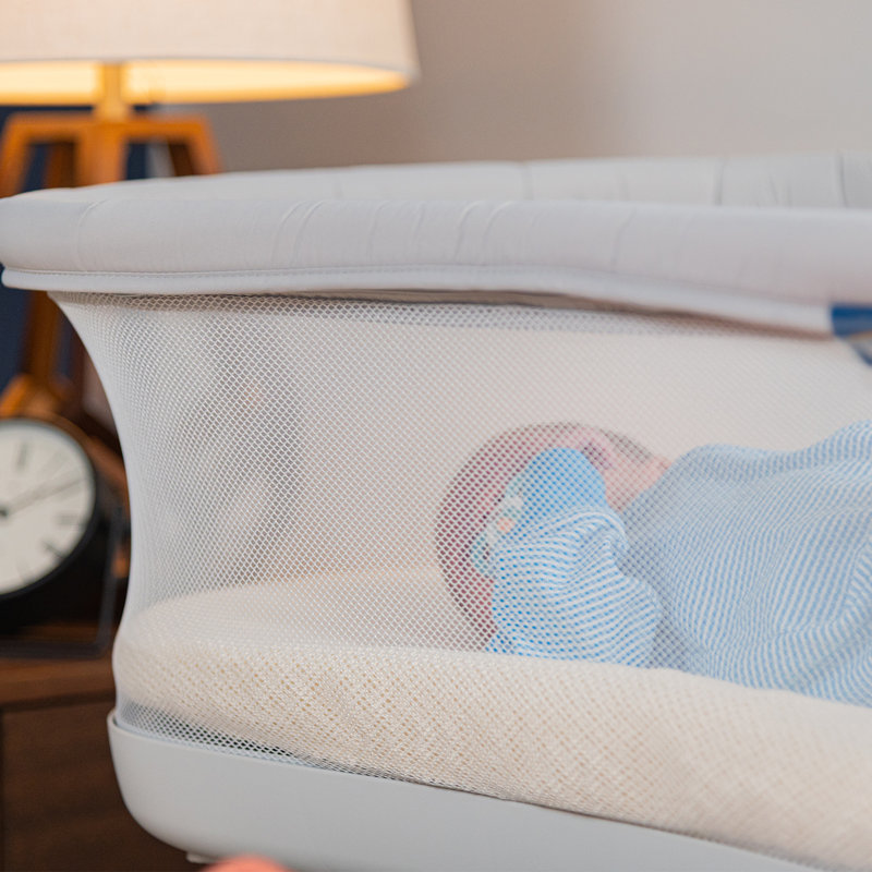 Organic Breathable Bassinet Mattress for Halo Bassinets