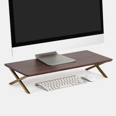 Sumekh Solid Wood Monitor Stand