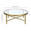 Cross Legs Coffee Table-1837411926