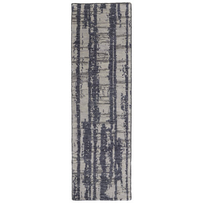 Altmar Modern Abstract, Blue/Gray/Taupe Area Rug