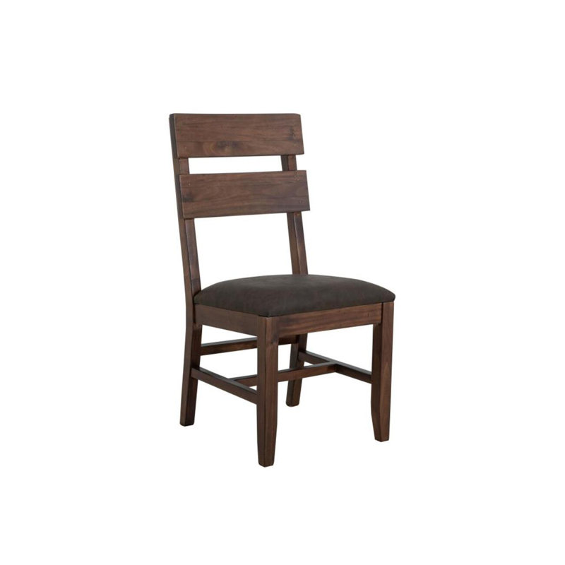 Chaise rembourrée Belcherry, Brun