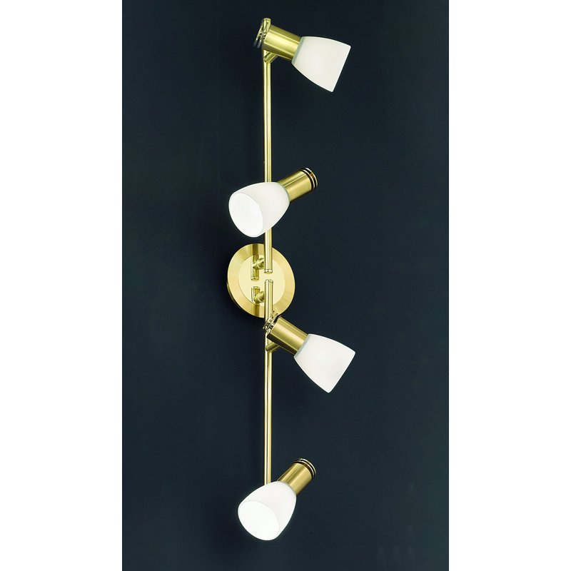 Mitton Spotlight, Polished / Satin Brass