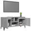 Steyning Unfinished TV Stand with Fireplace Included-1895416547
