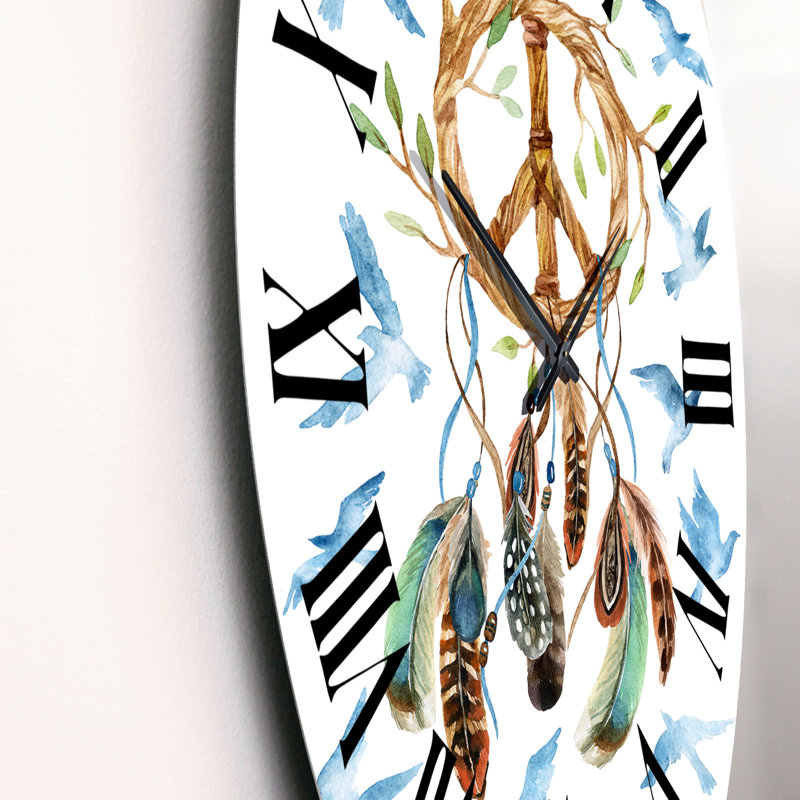Horloge murale rétro, Grand