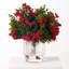 Faux Floral Arrangement in Vase