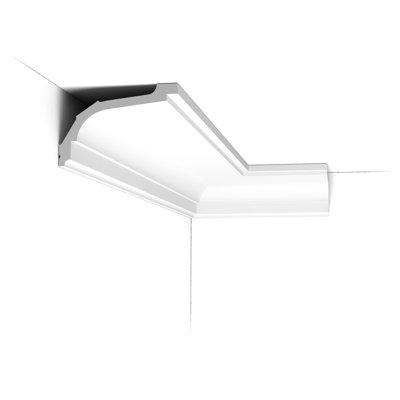 High Density Polyurethane, Primed White 4-1/2 in x 2-15/16 in x 78-3/4 in Crown