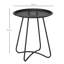 Artiom Round Outdoor Side Table - 46 cm W 46 cm D