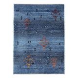 Persian hand knotted Gabbeh Loribaf 2'2"X 3'2"
