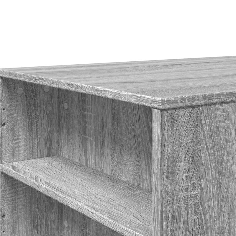 Anojan Coffee Table with Storage, Grey Sonoma