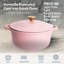 Cocotte ronde en fonte émaillée Lexi Home-92993004-77144044
