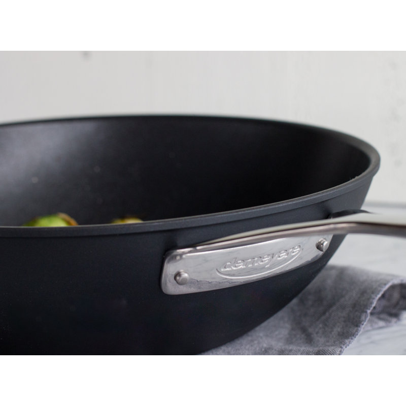 Demeyere AluPro 6.3" Perfect Non-Stick Aluminum Wok