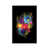 White Floater Framed