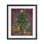 «Christmas Tree Fun», impression sous verre encadrée par Drew McInerney-151143879-151143873