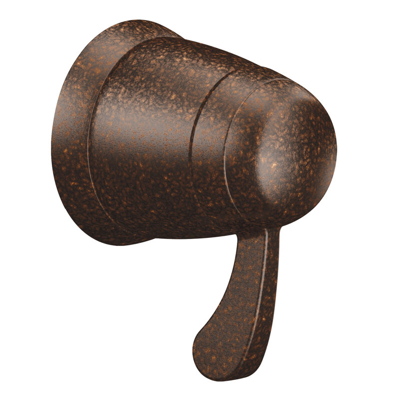 Robinet avec poignée à levier, contrôle de débit et garniture, Bronze huilé