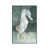 White Floater Framed