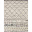 Wool Geometric Area Rug in Gray/Ivory-2089528965
