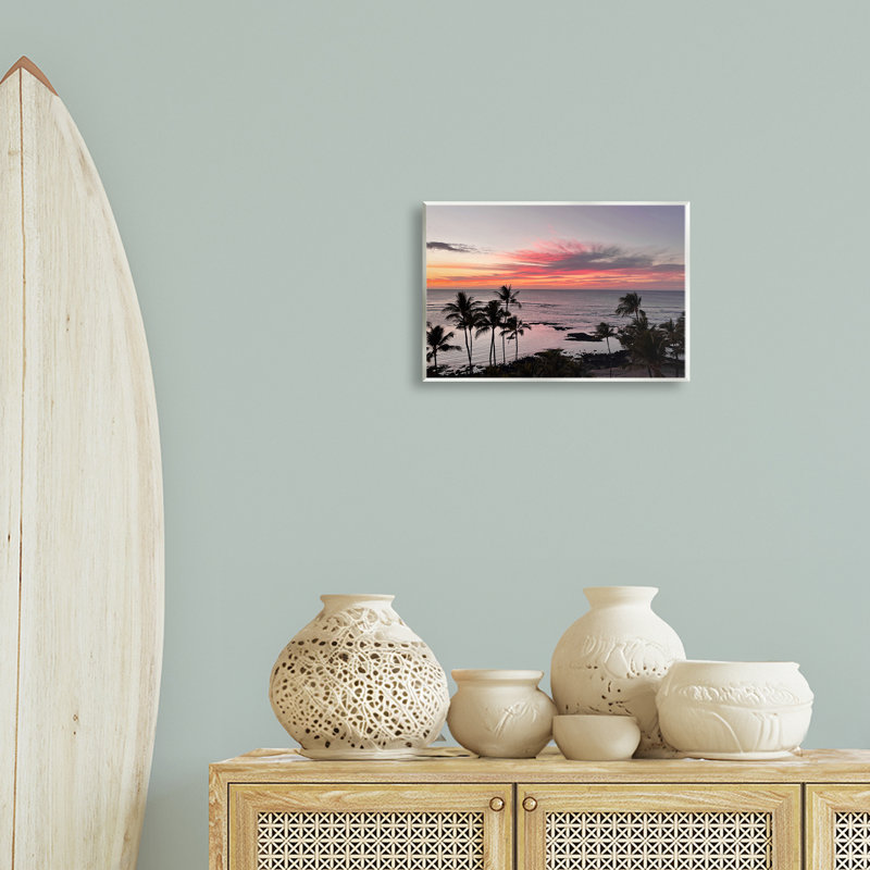 "Fierce Sunset View", art mural par Kathy Mansfield, H 10 po x l 15 po