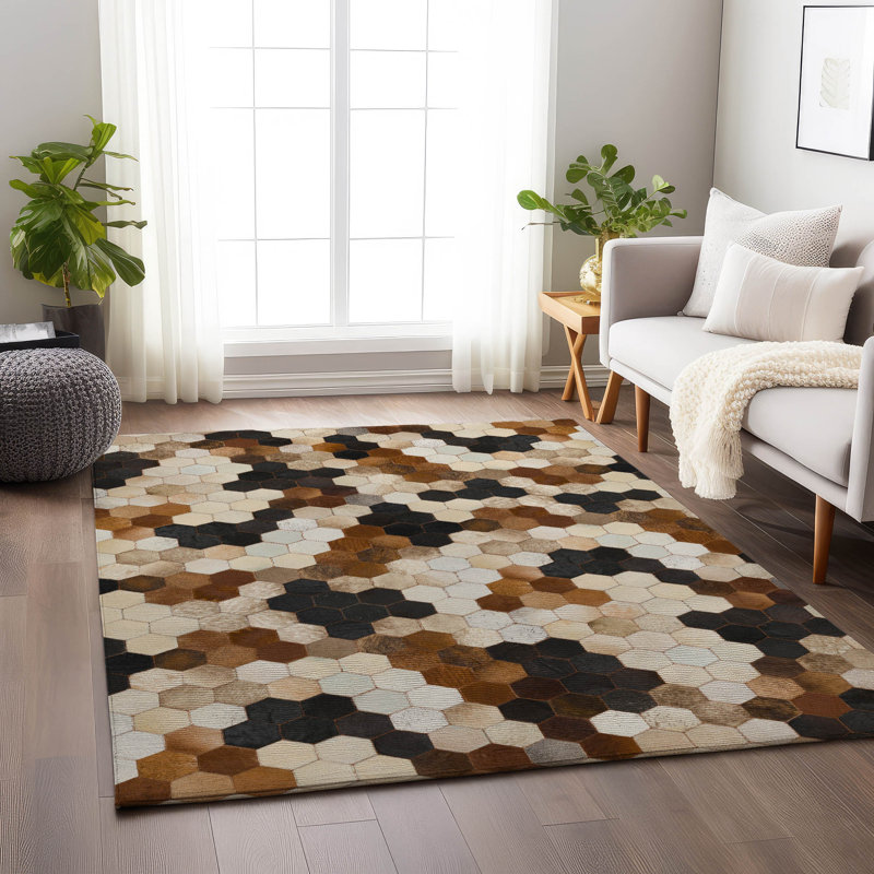 Tapis multicolore lavable à la machine Premium AMF104, Rectangle 2 pi 6 po x 3 pi 10 po