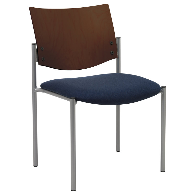 Chaise d'invité Evolve Evolve, Charbon, Chocolat