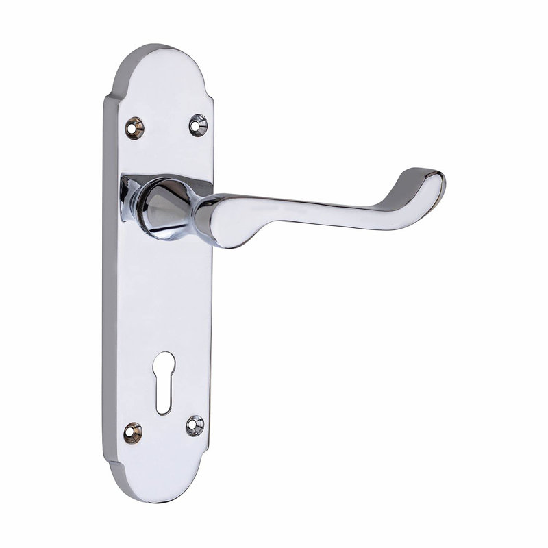 Scroll Door Handles Lever Lock