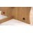 47.24" Oval Coffee Table with Walnut Veneer