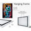 Astronaute Neon Light - impression sans cadre-1649235339