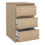 Parley 40.4cm W Plywood / Laminate Board Bedside Table