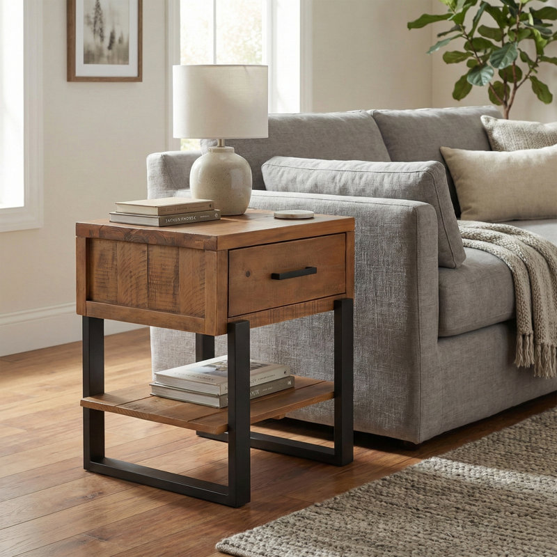 Kitson Sled End Table
