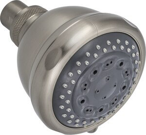 Pulse Brushed Nickel Wall Mounted Multi-Function Shower Head