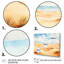 Paysage désertique de dunes de sable en Afrique I - Désert, ensemble d'art mural 5 pièces-75727476