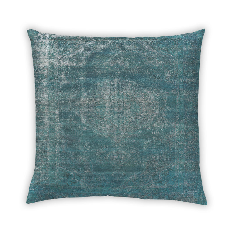 Damask Outdoor Throw Pillow