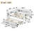Functional Twin Daybed with Trundle, Storage Drawers, Side Shelves and Desk, Ideal for Space - Saving and Comfortable Living-547935143-547935140