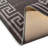 Shadow Tufted Geometric Dark Gray/White Area Rug-670318103