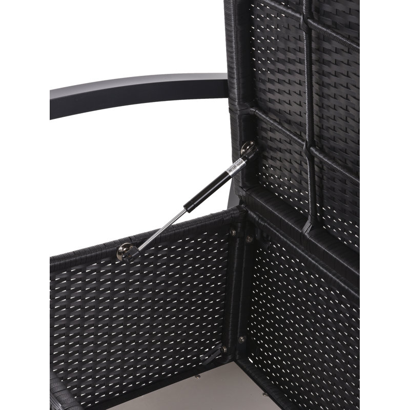 Amelie-Grace Perrara Aluminum Storage Bench