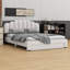 Lit plateforme tapissier Teddy-1132650830