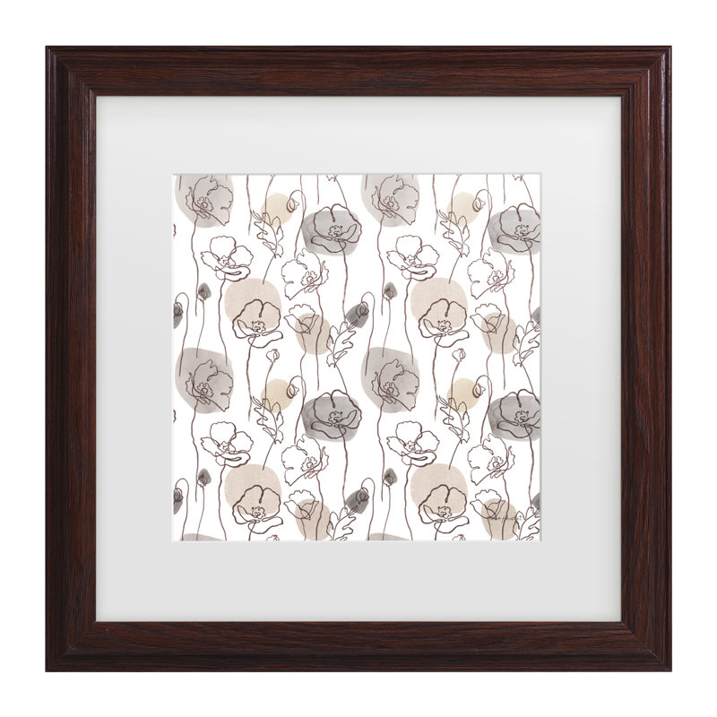 «Think Neutral 15» par Lisa Audit - Reproduction d'art sur toile encadrée, H 18,75 po x l 18,75 po x P 0,75 po
