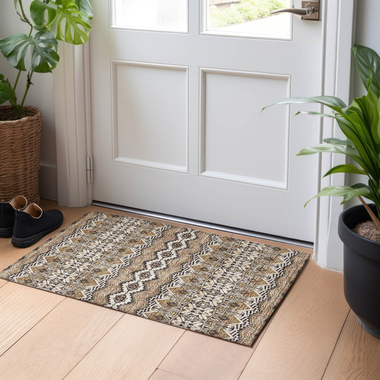 Langley Street Lamanna Washable Moroccan Indoor / Outdoor Rug | Wayfair