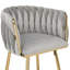 Tabouret de comptoir avec structure en métal 25,6 po Kristyn-671595765