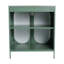 Armoire de salle de bain autoportante et vide réservée pour une installation de comptoir et de lavabo plus tard