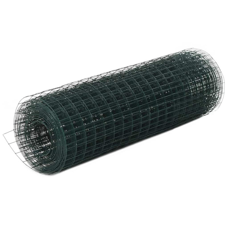 Emeka Metal Wire/Mesh Fence, Green