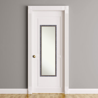 Aariz Solid Wood Rectangle Wall Mirror