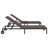 Sunbeds 2 Pcs With Wheels And Table Poly Rattan-366317262