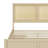 Wood Storage Platform Bed with 4 Drawers and Rattan Headboard-1103836188-1095727450