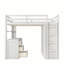 Lit mezzanine double avec tiroirs Eglinton Kids