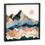 « golden peaks » par spacefrog designs-impression-49774891-49774893