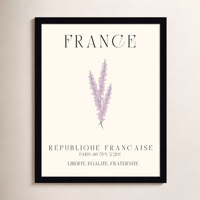 Mirando "France Travel Poster" Print