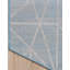 Tapis géométrique bleu / gris Jantsen-512468432