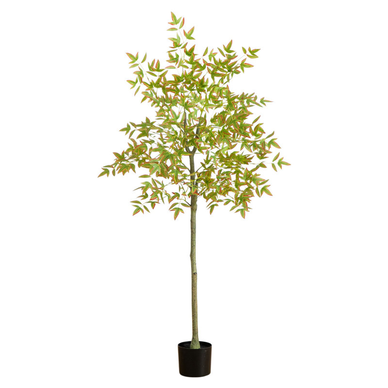 Autumn Nandina Artificial Fall Tree, 60" H x 28" W x 28" D