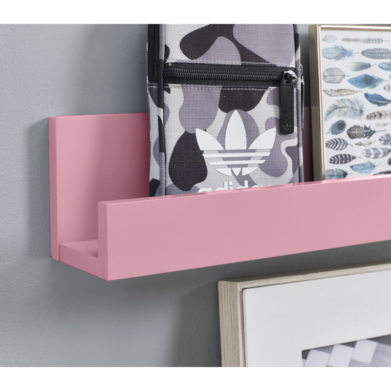 Pink Kids Floating Shelves