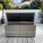 Outdoor Storage Box, 113 Gallon Wicker Patio Deck Boxes With Lid, Outdoor Storage Cushion Storage For Kids Toys, Pillows, Towel Grey Wicker-111475297
